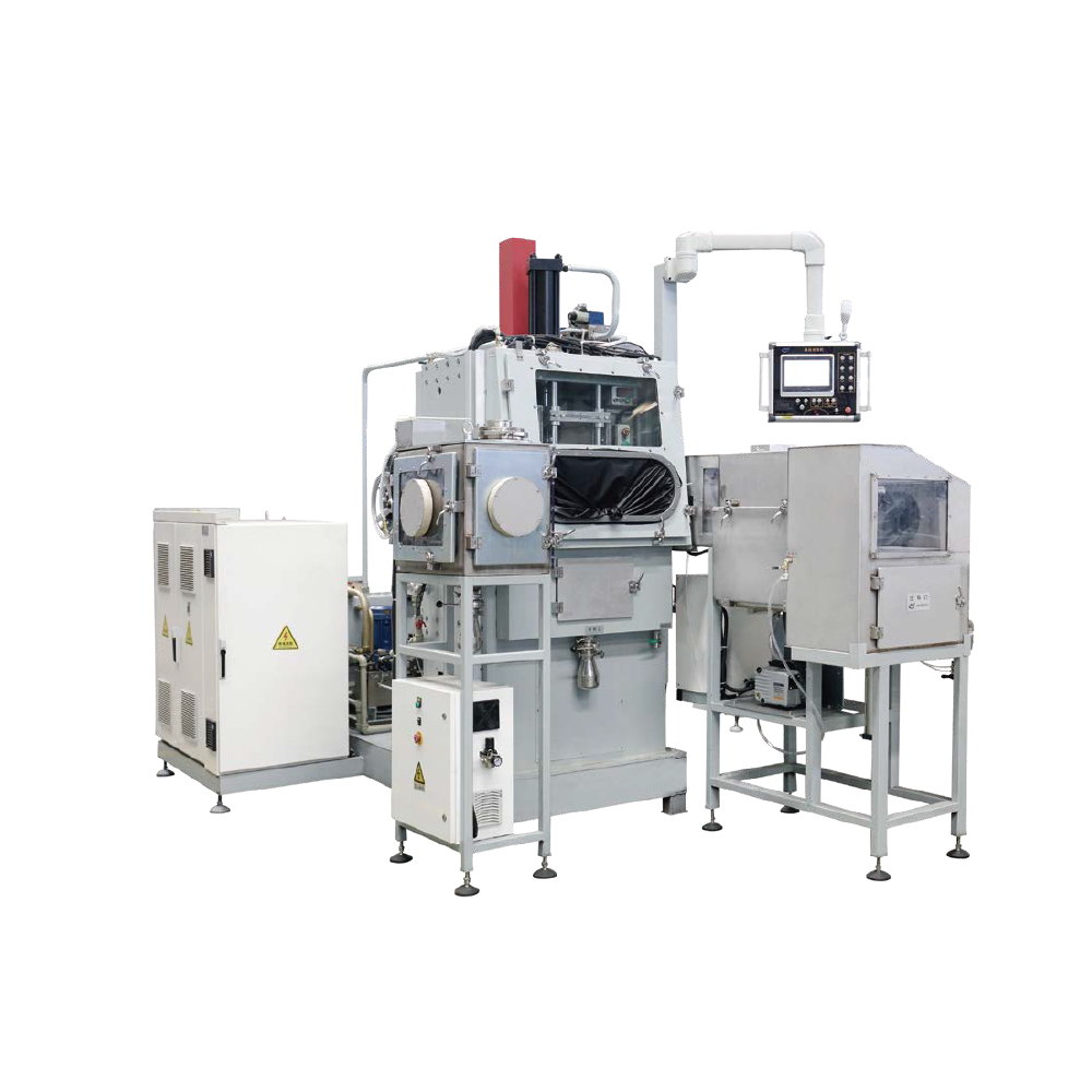NC forming hydraulic press for permanent magnet materials