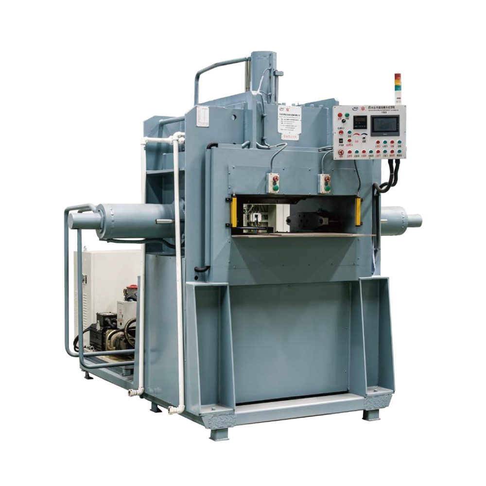 Transverse magnetic field forming press