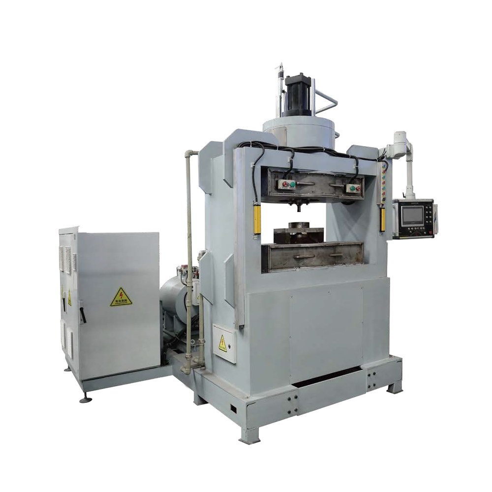Parallel magnetic field forming press