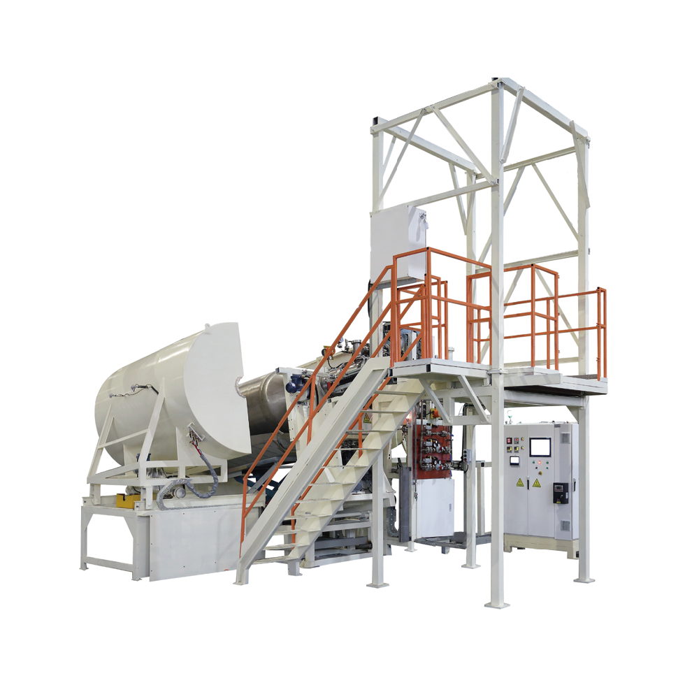 Explosion-proof rotary hydrogen decrepitation furnace
